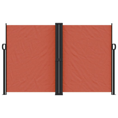 Copertină Laterală Retractabilă - 160x1000 cm - Cărămiziu