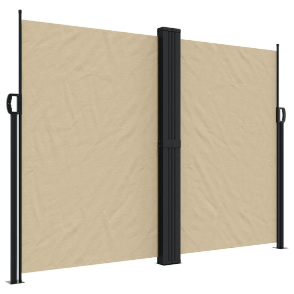 Copertină Laterală Retractabilă Bej - 180x1000 cm | Livrare Gratuită