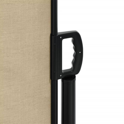 Copertină Laterală Retractabilă Bej - 180x1000 cm | Livrare Gratuită