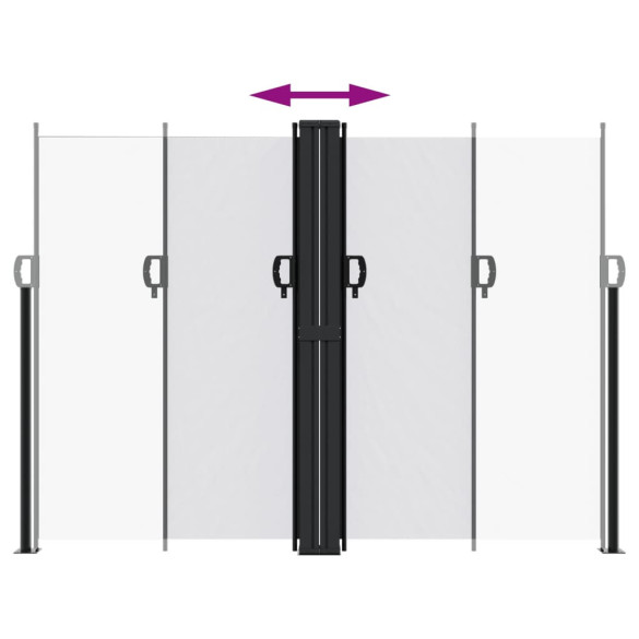 Copertină Laterală Retractabilă - Protectie Soare și Intimitate