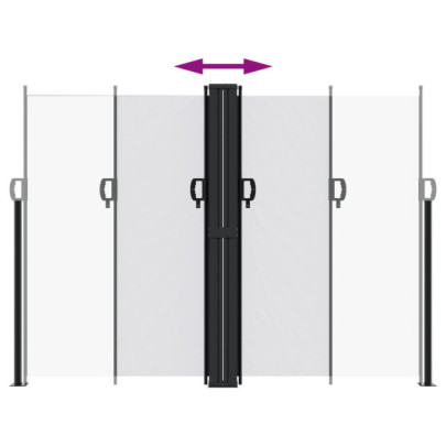 Copertină Laterală Retractabilă - Protectie Soare și Intimitate