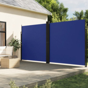 Copertină Laterală Retractabilă Albastru 200x1000 cm | Livrare Gratuită