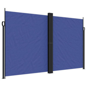 Copertină Laterală Retractabilă Albastru 200x1000 cm | Livrare Gratuită 2