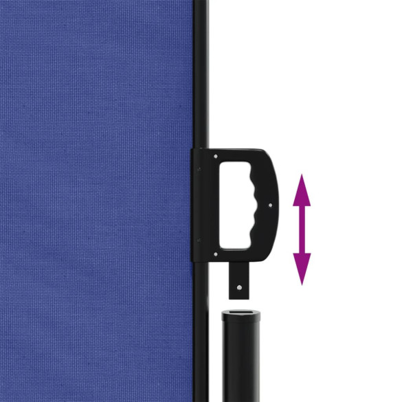 Copertină Laterală Retractabilă Albastru 200x1000 cm | Livrare Gratuită Copertină Laterală Retractabilă Albastru 200x1000 cm | Livrare Gratuită