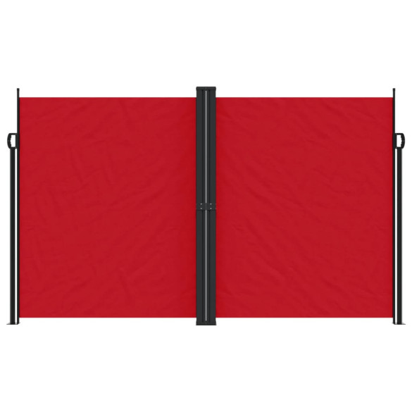 Copertină Laterală Retractabilă Roșie 200x1000 cm | Livrare Gratuită