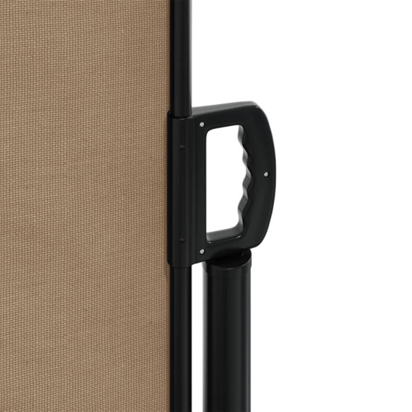 Copertină Laterală Retractabilă - 200x1000 cm - Gri Taupe