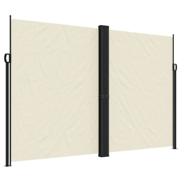 Copertină Laterală Retractabilă Crem - 220x1000 cm | Livrare Gratuită Copertină Laterală Retractabilă Crem - 220x1000 cm | Livrare Gratuită