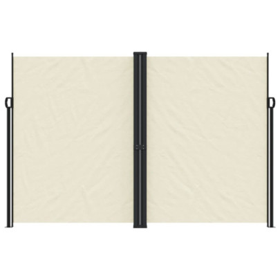 Copertină Laterală Retractabilă Crem - 220x1000 cm | Livrare Gratuită