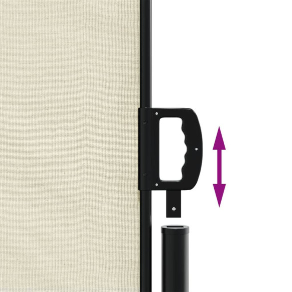 Copertină Laterală Retractabilă Crem - 220x1000 cm | Livrare Gratuită Copertină Laterală Retractabilă Crem - 220x1000 cm | Livrare Gratuită