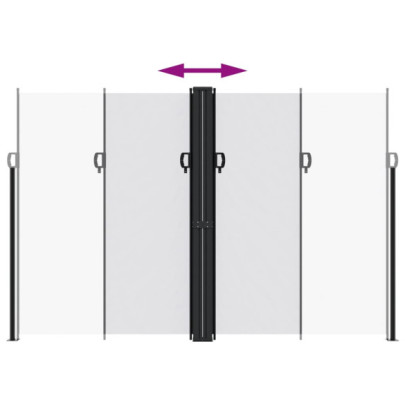 Copertină Laterală Retractabilă - Protectie Soare și Intimitate