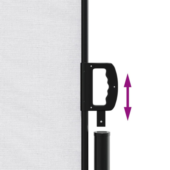 Copertină Laterală Retractabilă Alb - Protecție UV și Intimitate Copertină Laterală Retractabilă Alb - Protecție UV și Intimitate