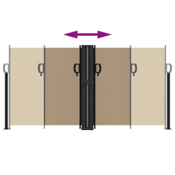 Copertină Laterală Retractabilă - Protecție UV și Intimitate