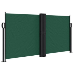 Copertină Laterală Retractabilă Verde - 120x1200 cm | Livrare Gratuită 2