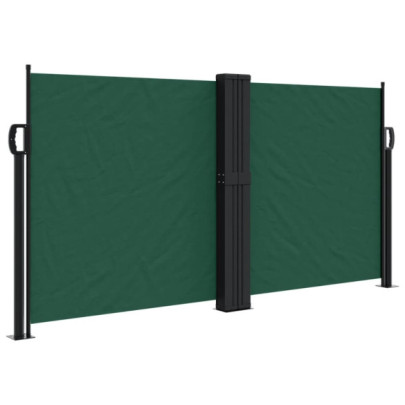 Copertină Laterală Retractabilă Verde - 120x1200 cm | Livrare Gratuită