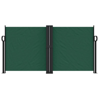Copertină Laterală Retractabilă Verde - 120x1200 cm | Livrare Gratuită