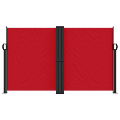 Copertină Laterală Retractabilă Roșu - 140x1200 cm | Livrare Gratuită