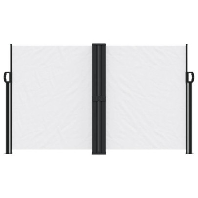 Copertină Laterală Retractabilă Albă - 140x1200 cm | Livrare Gratuită