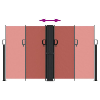 Copertină Laterală Retractabilă - Protecție Soare și Intimitate