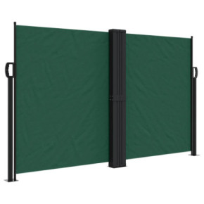 Copertină Laterală Retractabilă Verde - 140x1200 cm | Livrare Gratuită 2