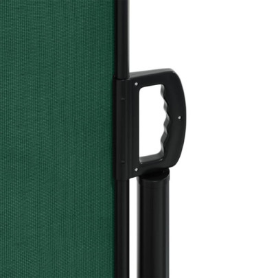 Copertină Laterală Retractabilă Verde - 140x1200 cm | Livrare Gratuită