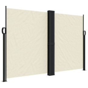 Copertină Laterală Retractabilă Crem - 160x1200 cm | Livrare Gratuită 2