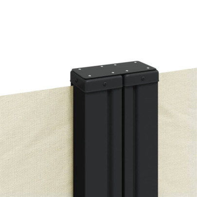 Copertină Laterală Retractabilă Crem - 160x1200 cm | Livrare Gratuită