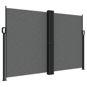 Copertină Laterală Retractabilă Antracit - 160x1200 cm 2