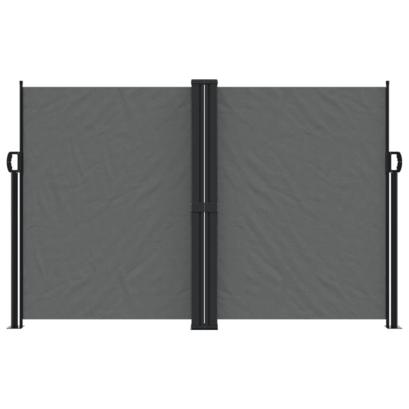 Copertină Laterală Retractabilă Antracit - 160x1200 cm