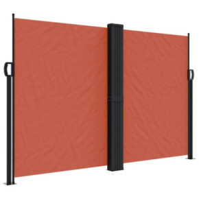 Copertină Laterală Retractabilă - 160x1200 cm - Cărămiziu 2