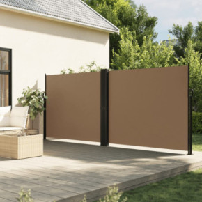 Copertină Laterală Retractabilă 160x1200 cm - Gri Taupe