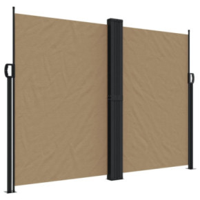 Copertină Laterală Retractabilă - 180x1200 cm - Gri Taupe 2