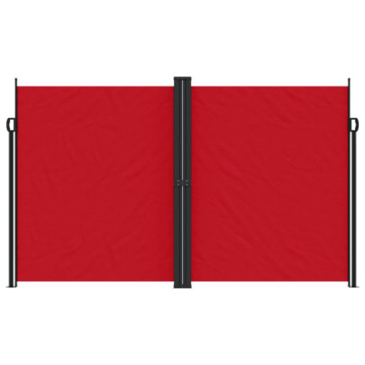 Copertină Laterală Retractabilă Roșie 200x1200 cm | Livrare Gratuită