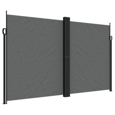 Copertină Laterală Retractabilă Antracit 200x1200 cm