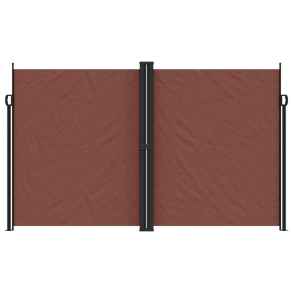 Copertină Laterală Retractabilă Maro 200x1200 cm