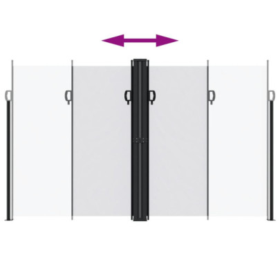 Copertină Laterală Retractabilă - Protecție UV și Intimitate