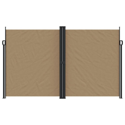 Copertină Laterală Retractabilă Taupe 200x1200 cm - Livrare Gratuită