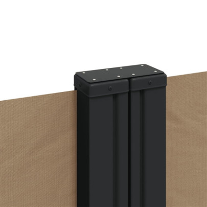 Copertină Laterală Retractabilă Taupe 200x1200 cm - Livrare Gratuită