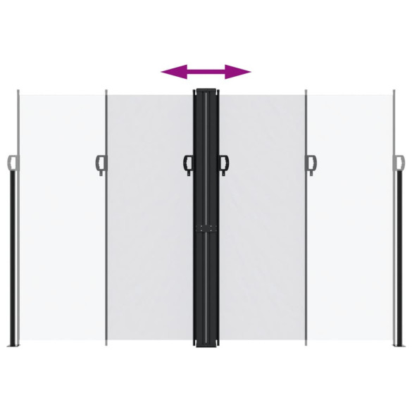 Copertină Laterală Retractabilă - Protectie Soare și Intimitate