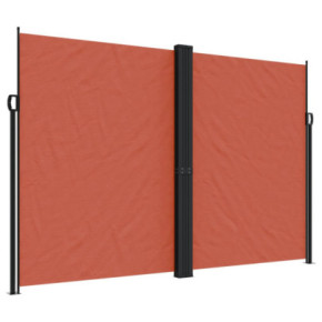 Copertină Laterală Retractabilă - 220x1200 cm - Cărămiziu 2