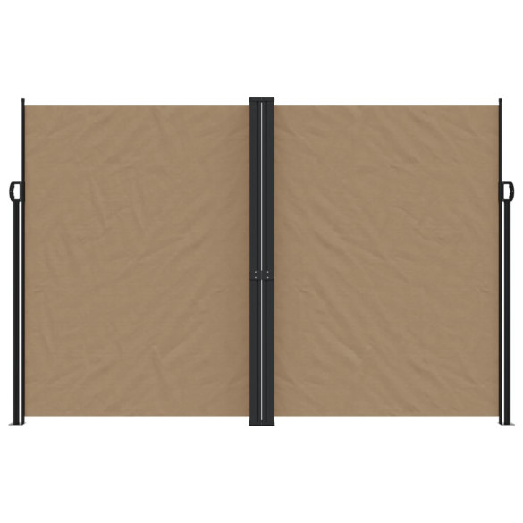 Copertină Laterală Retractabilă Taupe 220x1200 cm