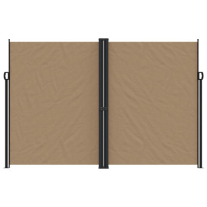 Copertină Laterală Retractabilă Taupe 220x1200 cm