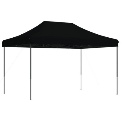 Cort Pop-Up Petreceri Exterior - Negru, 410x279x315 cm
