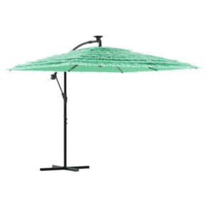 Umbrelă Soare Grădină Oțel Verde 246x246 cm | Livrare Gratuită 2