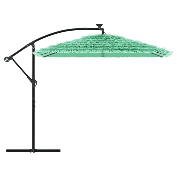 Umbrelă Soare Grădină Oțel Verde 246x246 cm | Livrare Gratuită