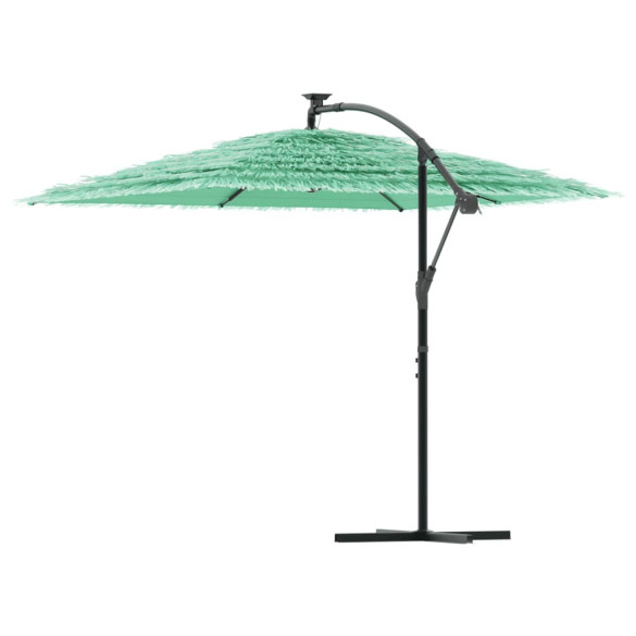 Umbrelă Soare Grădină Oțel Verde 246x246 cm | Livrare Gratuită