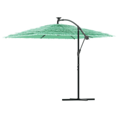 Umbrelă Soare Grădină Oțel Verde 246x246 cm | Livrare Gratuită