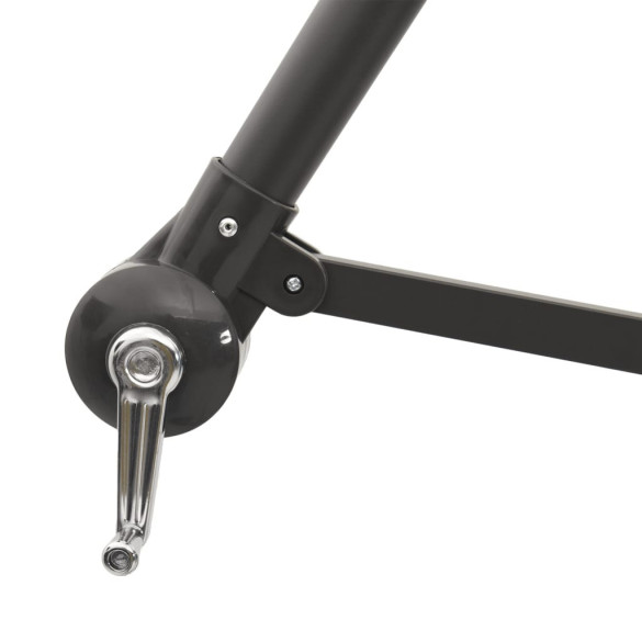 Umbrelă Soare Grădină Oțel Verde 246x246 cm | Livrare Gratuită