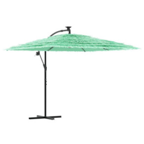 Umbrelă Soare Grădină Oțel Verde - Livrare Gratuită 2