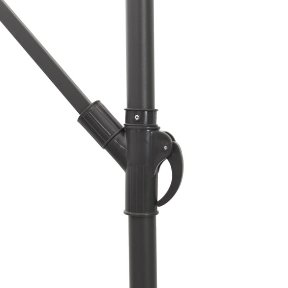 Umbrelă Soare Grădină Oțel Verde - Livrare Gratuită