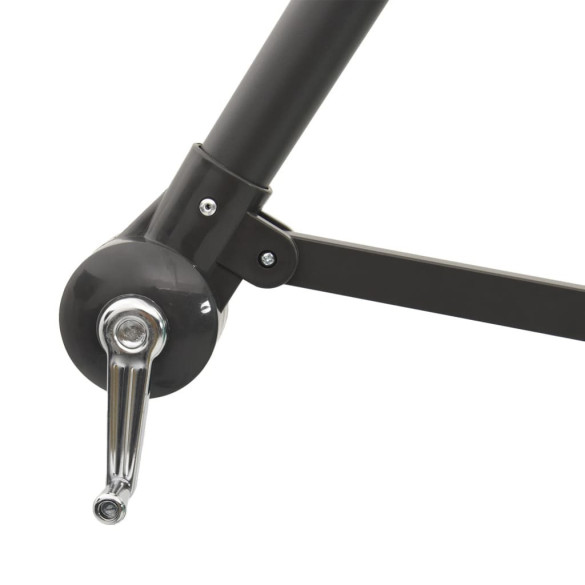 Umbrelă Soare Grădină Oțel Verde - Livrare Gratuită